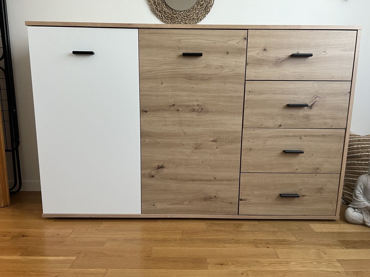 Cassettiere: Sideboard mit Türe & Schubladen, neuwertig – Usato da Mollis venduto da NadineC01