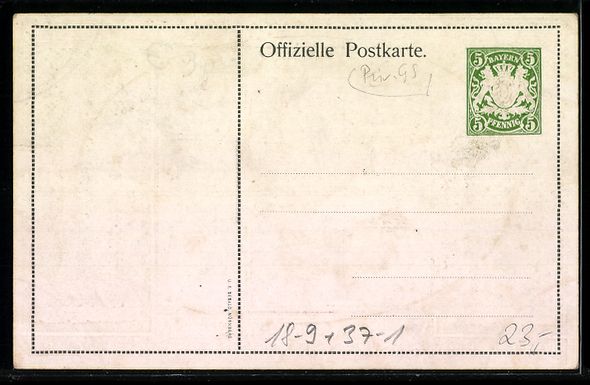 Entiers postaux: Nürnberg Wohltätigkeitsfest der Frw. S – D'occasion à Berlin par bartko-reher 1