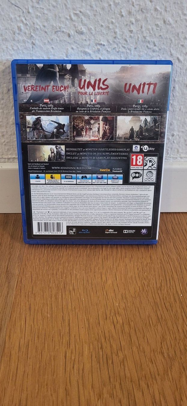 Sony Giochi: PS4 - Assassins Creed Unity – Usato da Münsingen venduto da DigitaleSpielecke 1
