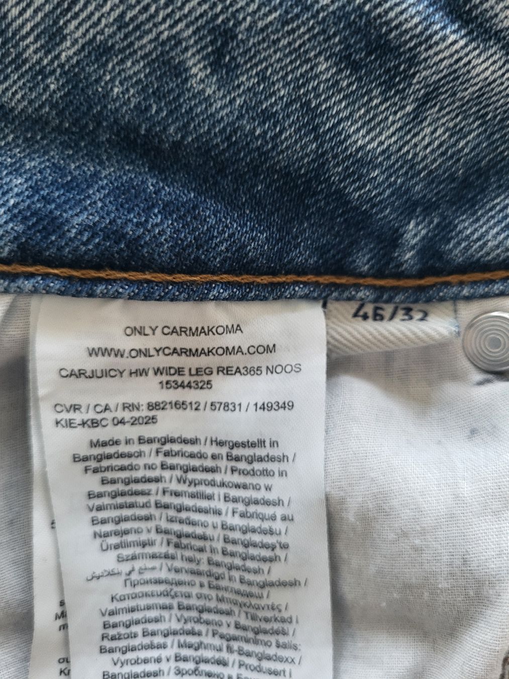 Only Jeans: Wide Jeans Only Carmakona Gr 46 – Usato da Binningen venduto da Baseldani 1