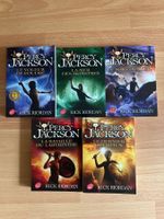 Percy Jackson série complète de 5 tomes en français