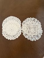 Handgemachte Klöppeldecken & Tischsets 5er Set Frühling 🌷