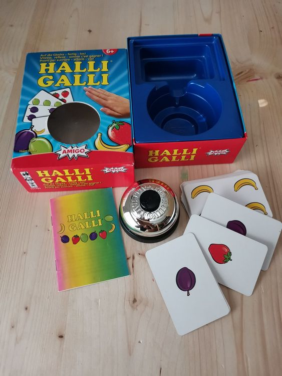 Kinder Spiel Halli Galli mit Glocke ab 6 Jahren | Kaufen auf Ricardo