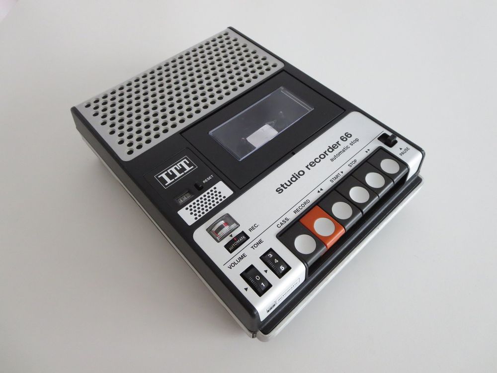 CassettenRecorder ITT studio recorder 66 automatic stop Kaufen auf