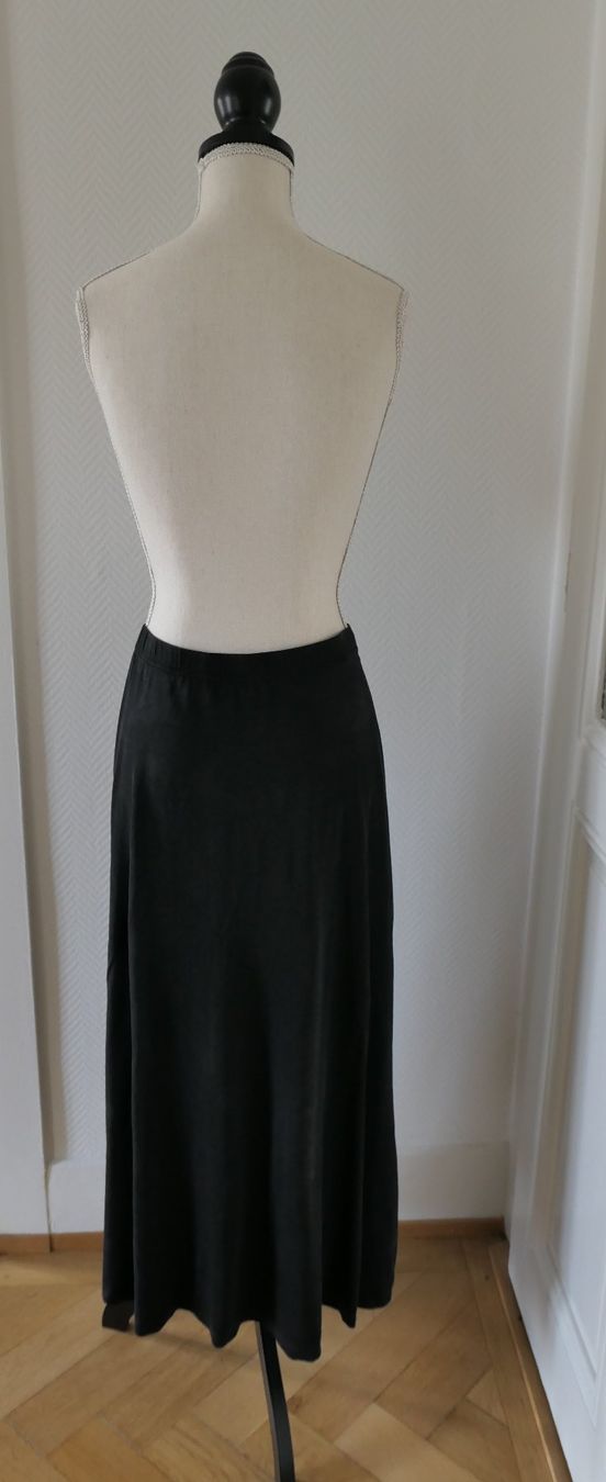 Samsøe Samsøe Gonne: Samsoe Samsoe: jupe longue noire (taille XL) – Usato da Geneve venduto da Seven-Peaks-Seconds 3