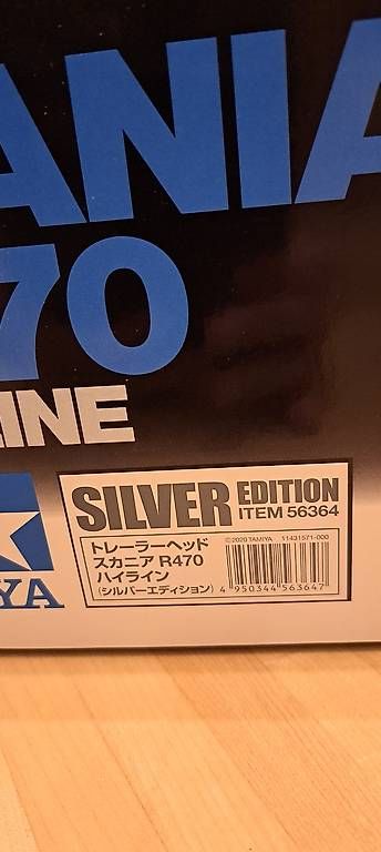 Kit di modellismo & Modellini statici: Tamiya 56364 Scania Silver Edition  – Nuovo e nell'imballaggio originale da Therwil venduto da davidmann 2