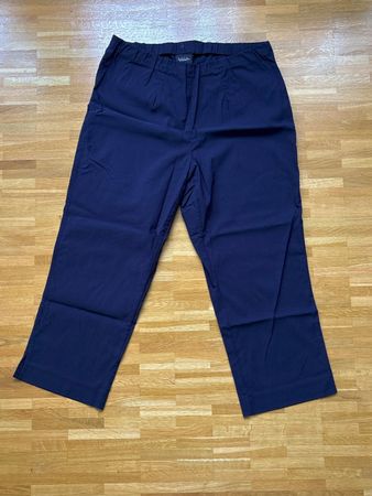 Benaglinhose, wadenlang, Elastikbund, Stretch, marine
