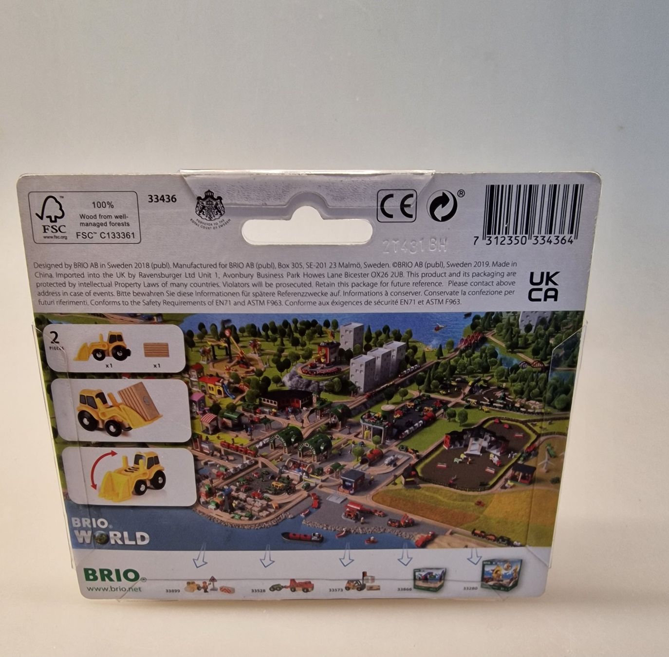 Brio Giocattoli: BRIO World Radlader 33436 - Neu – Nuovo e nell'imballaggio originale da Oberuzwil venduto da aseinkaufswelt 1