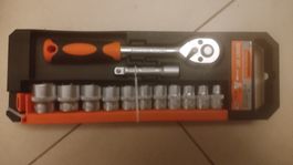 Ab 1 CHF | Steckschlüssel-Set 13-tlg. 3/8" – Neu OVP