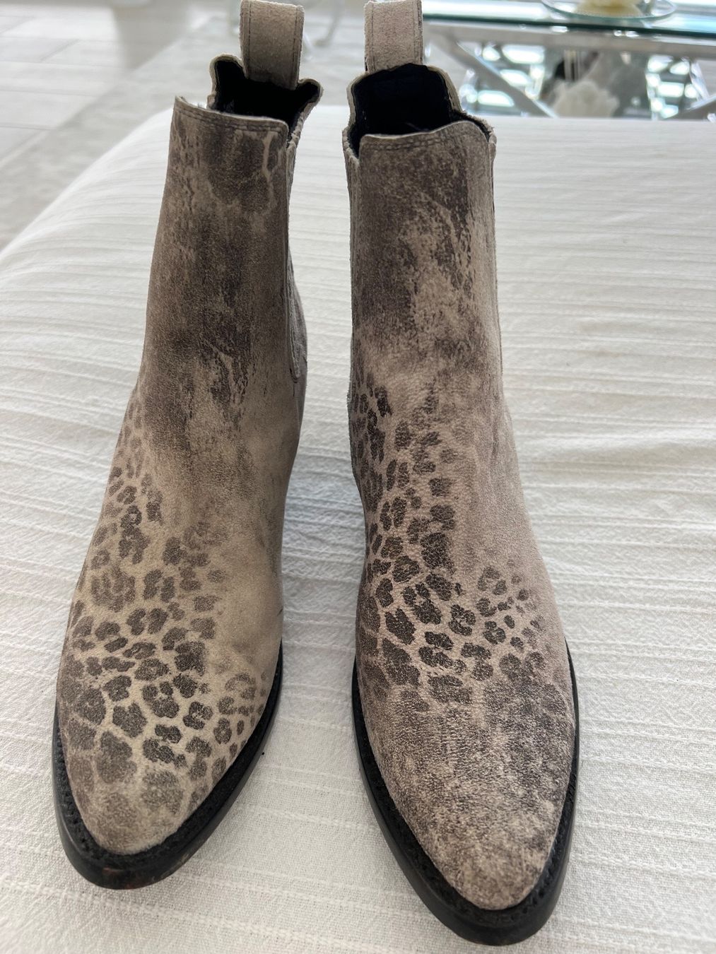 Mexicana Scarpe da donna: MEXICANA ESTUDIO 5'' Grey Black Leopard size 7 – Usato da RICHTERSWIL venduto da mftjt63