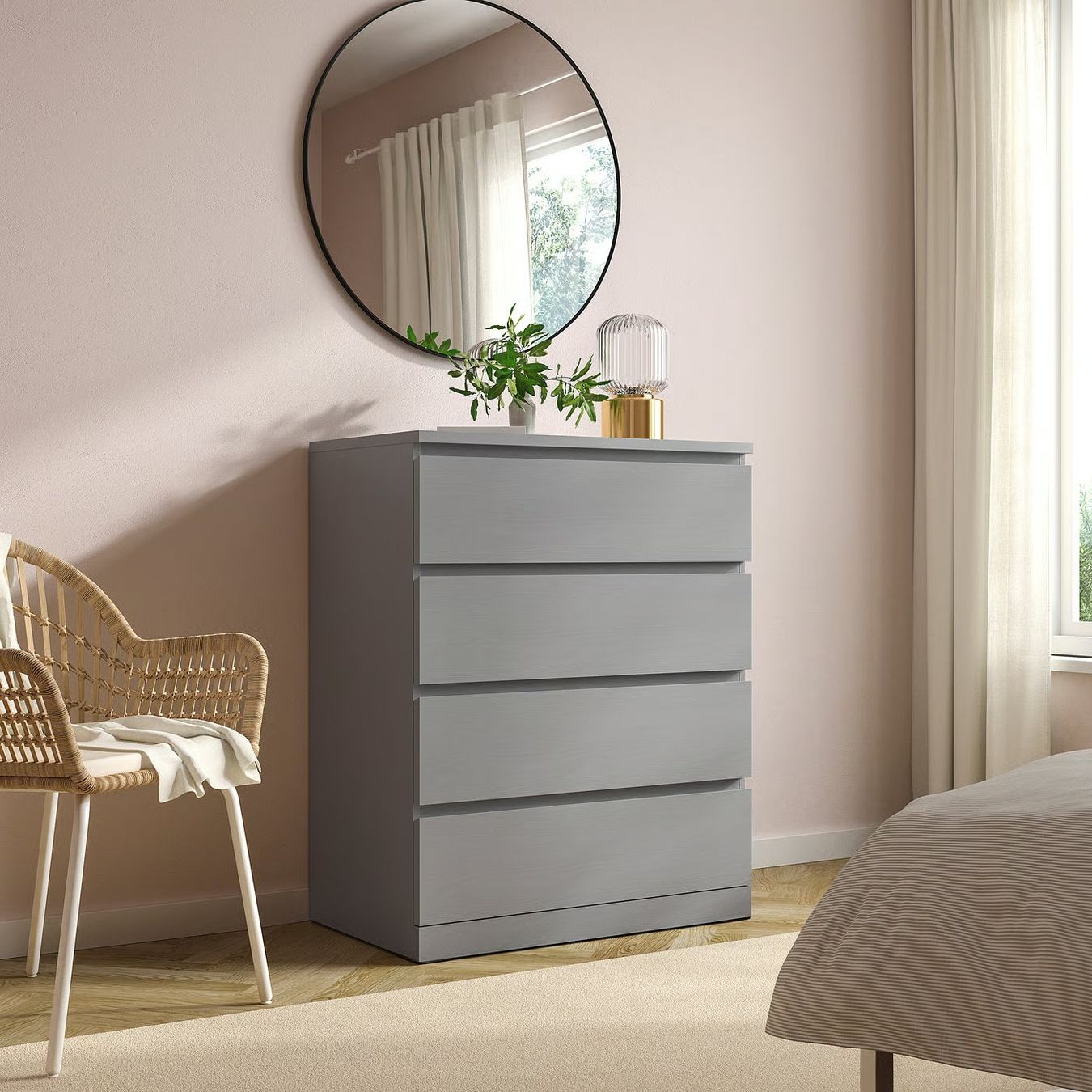 Ikea Cassettiere: IKEA MALM Cassettiera con 4 cassetti – Nuovo e nell'imballaggio originale da Grancia venduto da IKEA_Grancia 1
