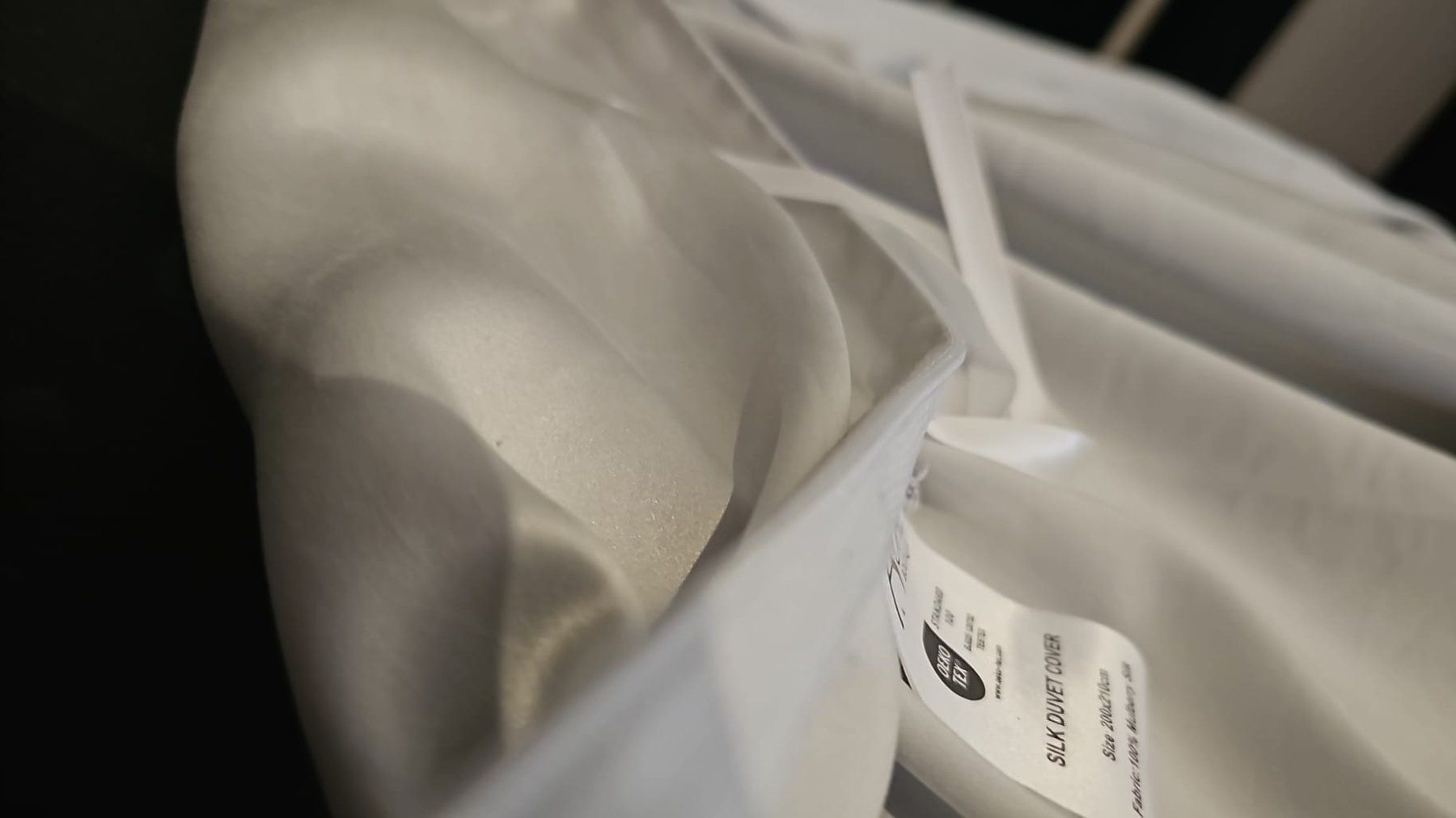 Biancheria da letto: Housses de couette en soie véritable luxe – Nuovo (secondo la descrizione) da Cartigny venduto da stephidups 2