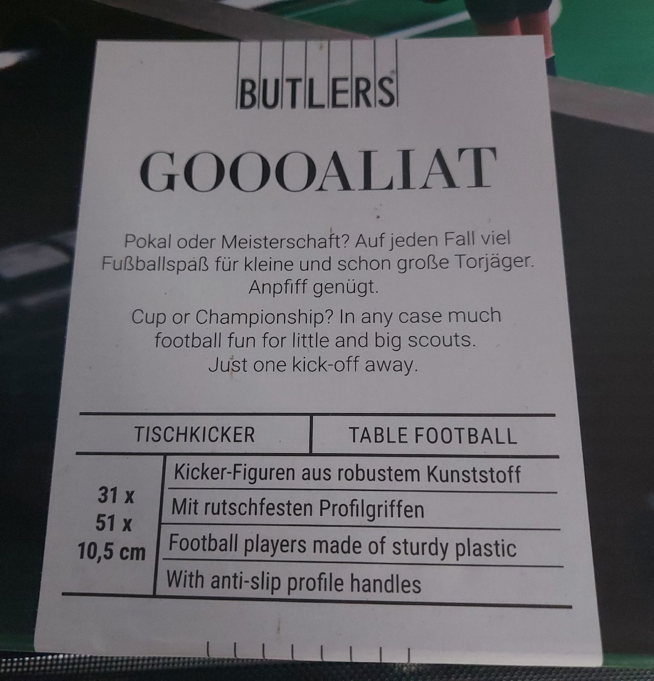 Giochi: Tischkicker – Usato da Bottenwil venduto da Mhcl 1