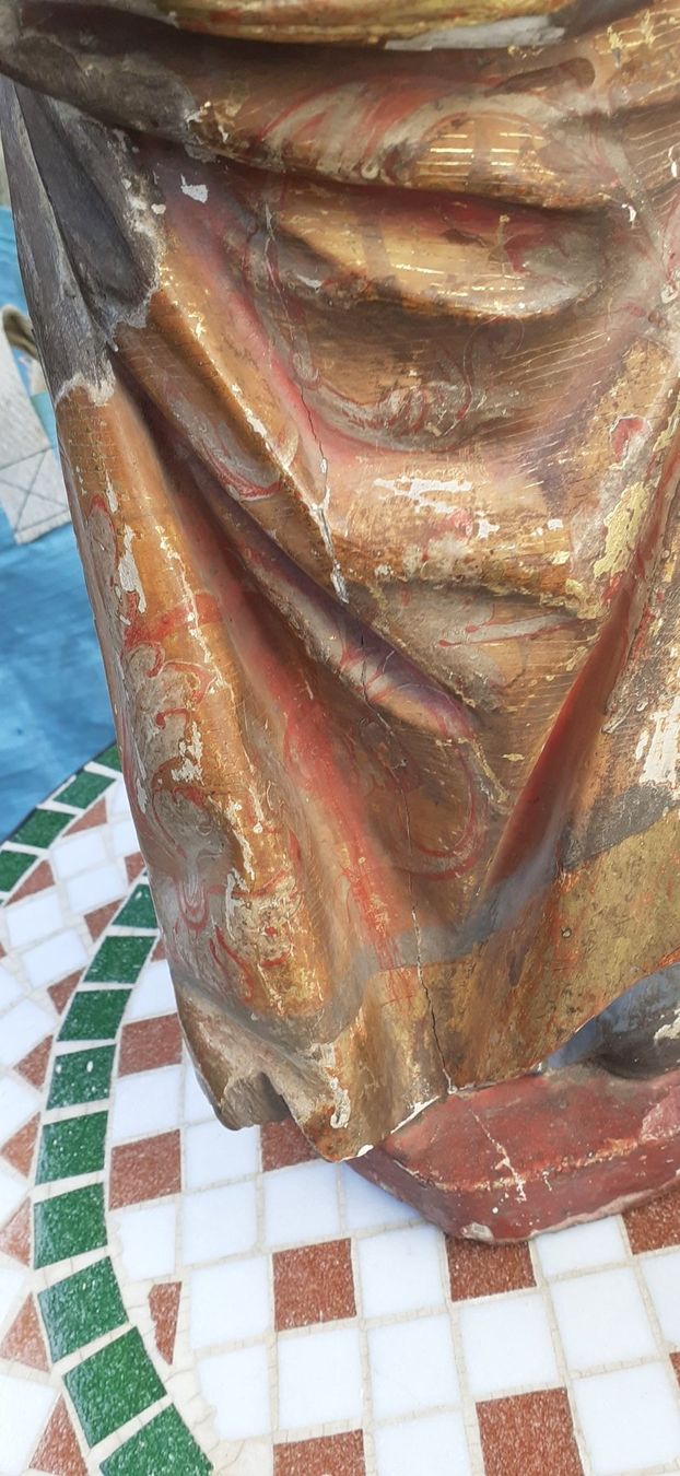 Sculture & Statue: Skulptur Heiliger antik – Usato da Mörschwil venduto da antiksalon 7