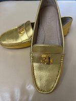Polo Ralph Lauren Damen Schuhe Gr.36.5 Leder 100% NEU