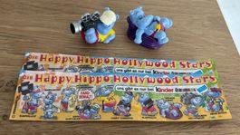 Ü-Ei Figuren "Die Happy Hippo Hollywood Stars"