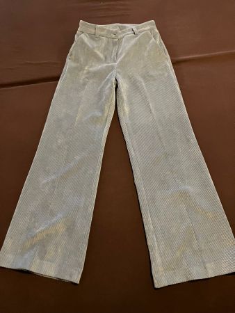 Pantaloni grigio-azzurri misto poliestere tg.XS