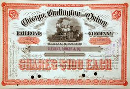 Chicago, Burlington & Quincy Railroad Company - 1893