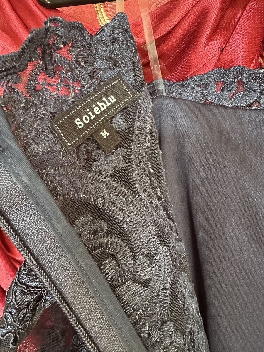 Tute: Jumpsuit dunkelblau. Grösse M. Neu elegant mit Spitzen – Nuovo (secondo la descrizione) da Zollikon venduto da into-the-west 2
