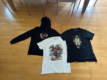 Mister Tee Pullover und 2 T-Shirts Grösse L