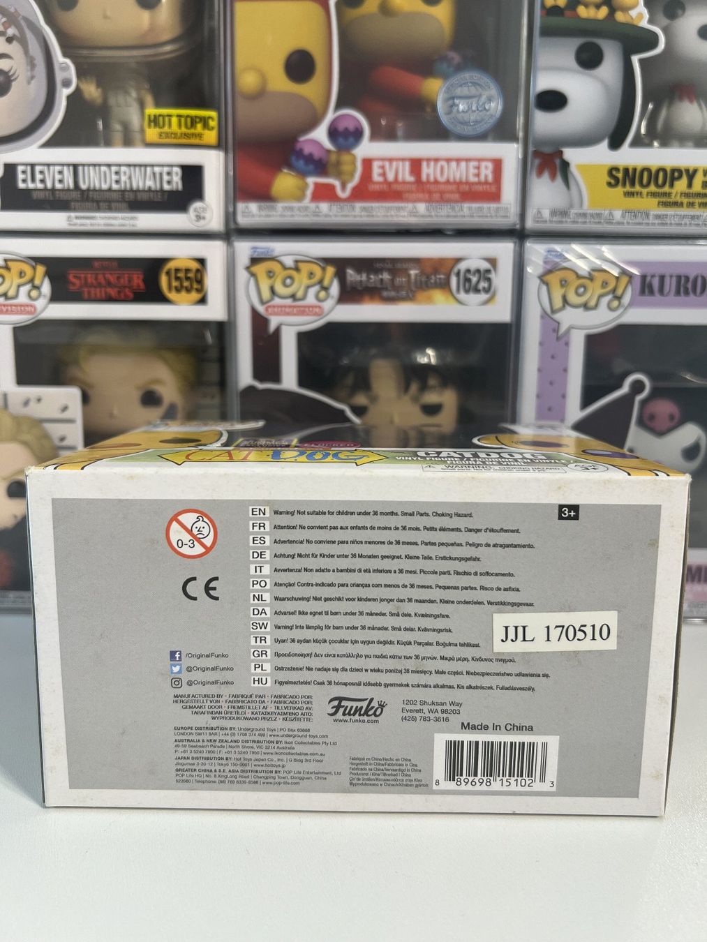 Funko Statuette: Funko POP! Animation Catdog Edition Limitée Floquée – Usato da Le Mouret venduto da perfectbijou 5