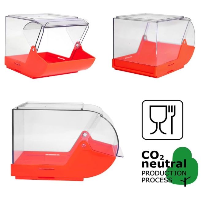 Contenitori & Simili: Stückartikelbox aus PP, mit transparentem Klappdeckel, 23,2 – Nuovo e nell'imballaggio originale da Bülach venduto da RockBottomOffTheRamp 6