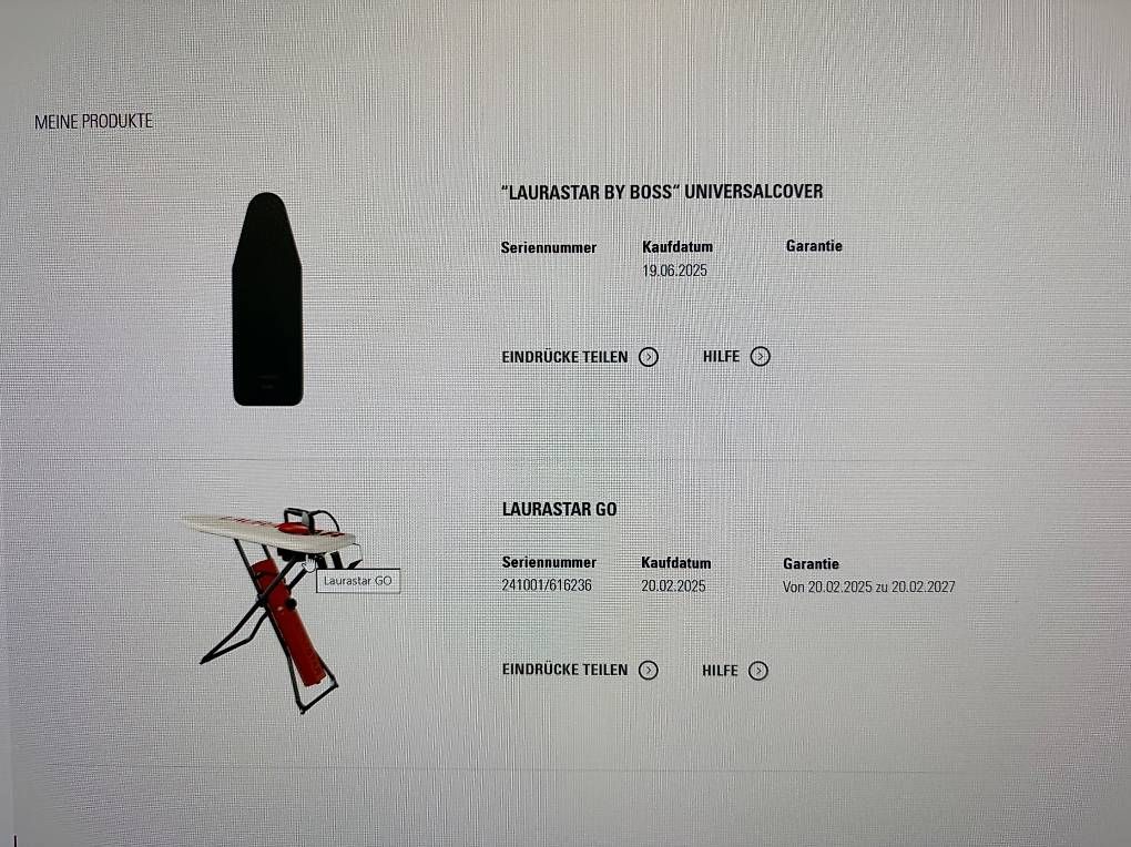 Fers à repasser: Laurastar Go  – D'occasion à Siebnen par dan_z5qg 4