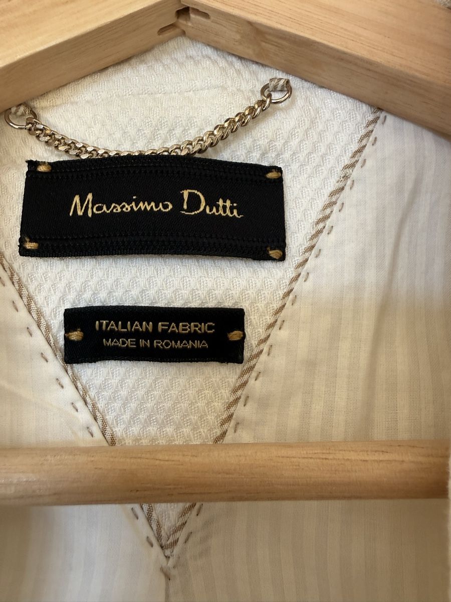 Massimo Dutti Vestes: Veste Massimo Dutti blanche, comme neuf, taille 38 – D'occasion à Vernier par ley_yqh9 3