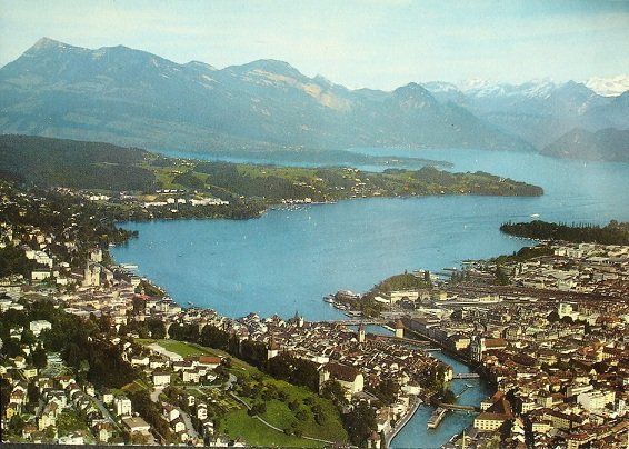 Cartes postales: LUZERN Flugaufnahme – Neuf (Voir description) à Jona par philajona