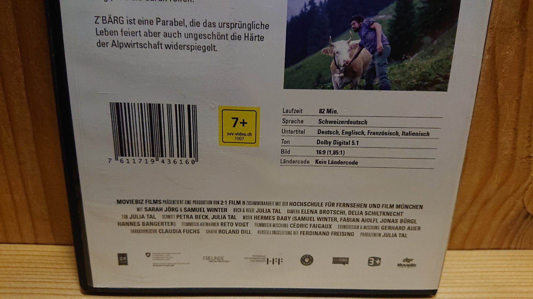 Tutti i DVDs: Z'BÄRG DVD von Julia Tal – Usato da Wilderswil venduto da Exebub 3