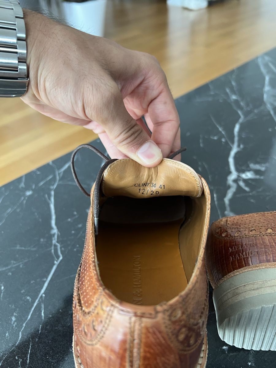 Hamilton Scarpe da uomo: Chaussures Melvin & Hamilton – Taille 41  – Usato da Sugiez venduto da sar_pnf8 6