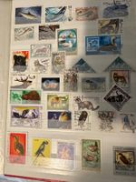 Briefmarken Sammlung Tiere und Blumen diverse Länder