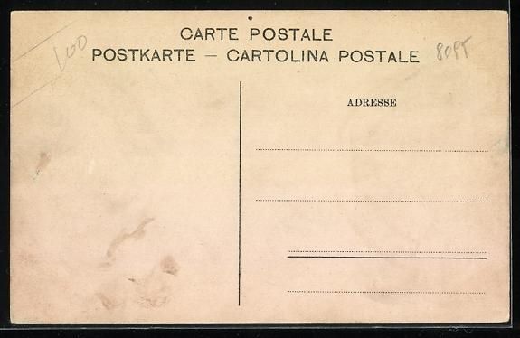 Cartoline postali: Thunersee, Schloss Hünegg mit Eiger, M – Usato da Berlin venduto da bartko-reher 1