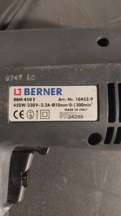 Bohrmaschine Berner-633 3