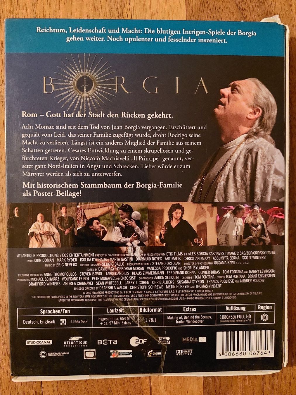 Tutti i DVDs: Blu Ray - Borgia 2. Staffel – Usato da Rheinfelden venduto da FilmAuktion 1