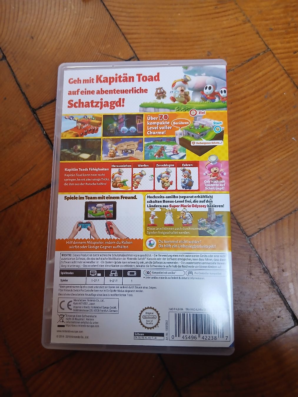 Nintendo Jeux: captain toad treasure tracker – D'occasion à Locarno par sch_r2rh 1