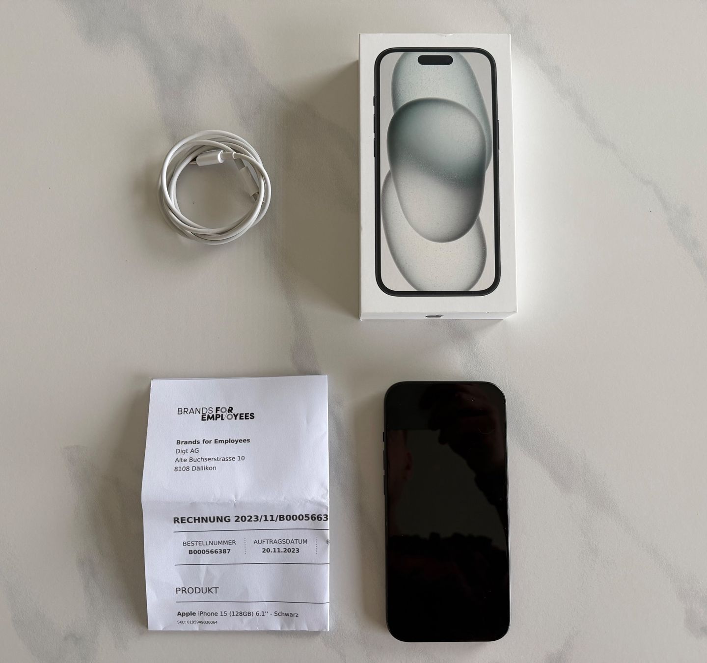 Apple Telefoni cellulari / Smartphones: iPhone 15 | 128 GB | Top Zustand | Schwarz – Usato da Holzhäusern ZG venduto da MitgliedSeit2011 2