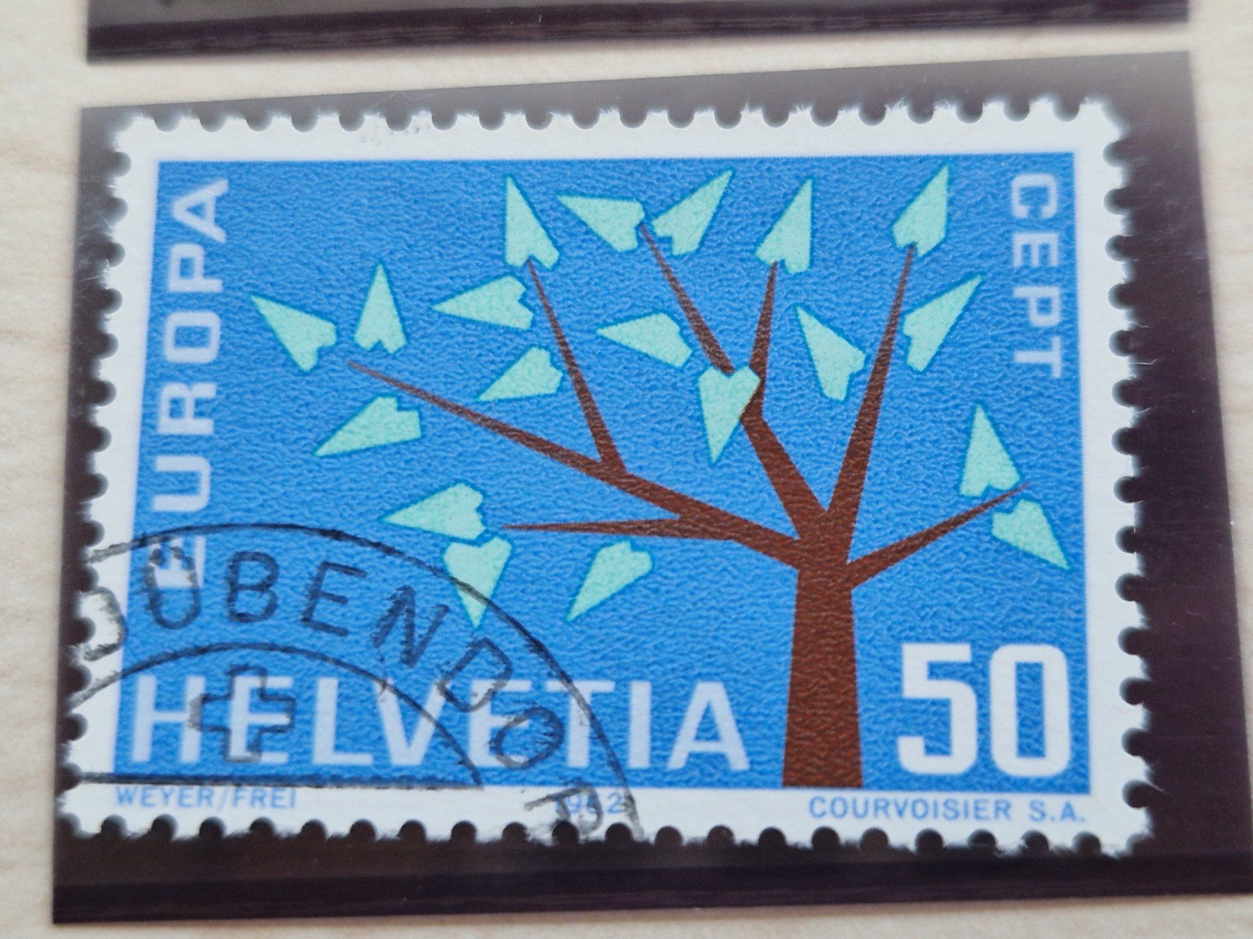 Alle Briefmarken: 2x kurzer Ast, ab 1.- – Gebraucht aus Burgdorf von Glossy01 1