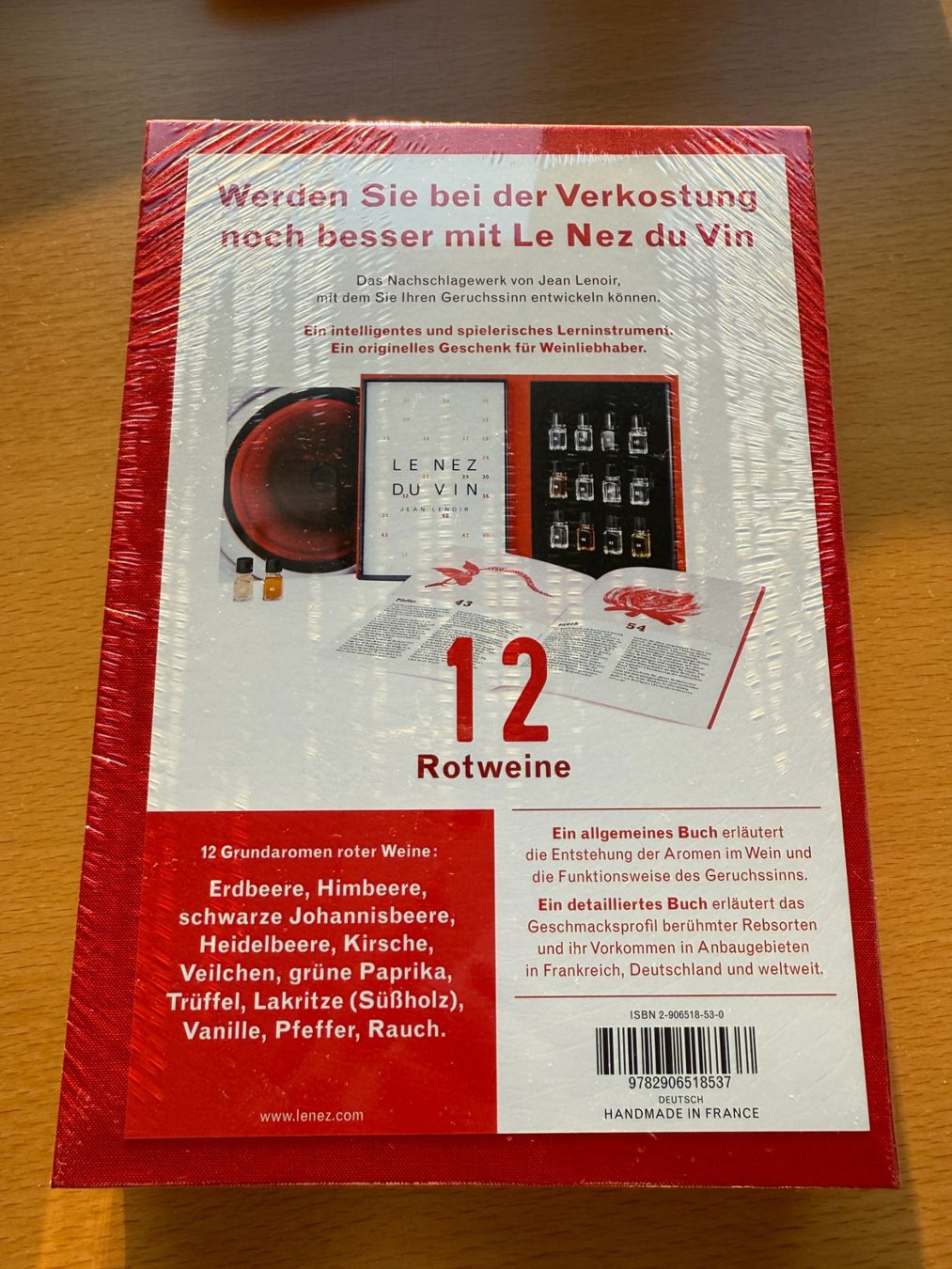Vino: Weinaroma Tastingbox Le Nez du Vin – Nuovo e nell'imballaggio originale da Burgdorf venduto da nagoeswest 1
