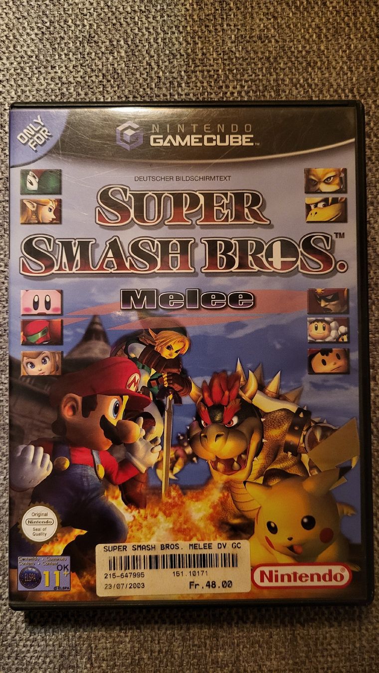 Nintendo Giochi: Super Smah Bros Melee / Gamecube Spiel Kompl. – Nuovo (secondo la descrizione) da Biel/Bienne venduto da Retrohr