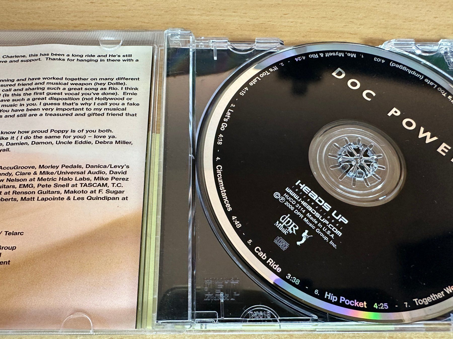 CD: Doc Powell – Doc Powell – Usato da Rikon im Tösstal venduto da Alpenmutz 2