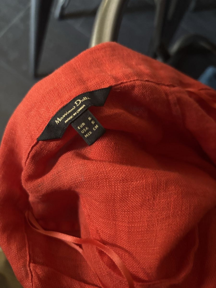 Massimo Dutti Kleider: Manteau/robe en lin Massimo Dutti  – Neu (gemäss Beschreibung) aus Hauterive NE von TOLIX