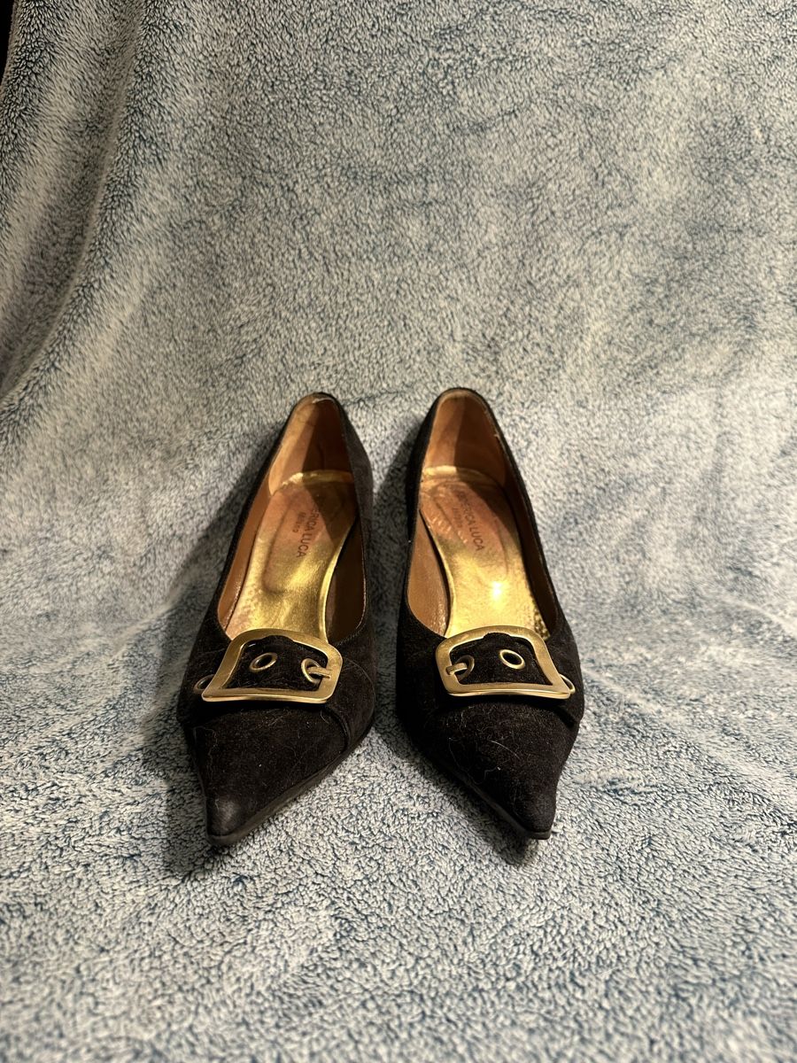 Scarpe da donna: Federica Luca Wildleder Pumps, Gr. 38 – Usato da Rheinfelden venduto da Mediz__ 1