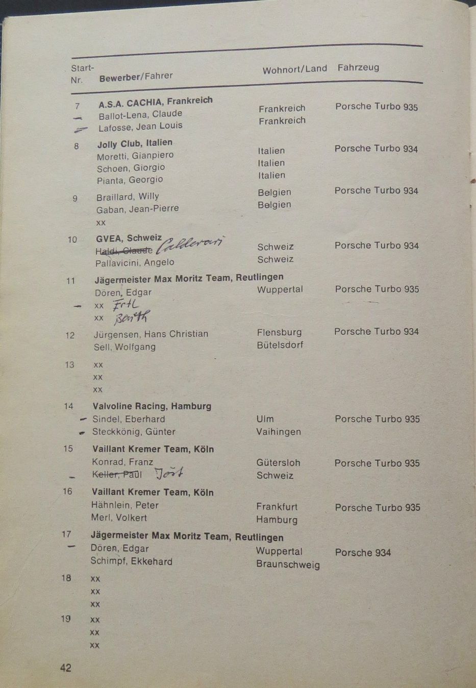 Dokumente: Orig. Rennprogramm Finale 77 Hockenheim Interserie – Gebraucht aus Ettingen von campione_1 1