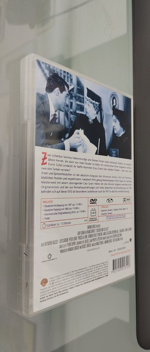 Tutti i DVDs: Arsen und Spitzenhäubchen DVD – Usato da Dottikon venduto da Oldyfreak 1