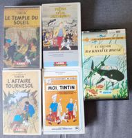 VHS Tintin en Français - 5 x / Collection vintage