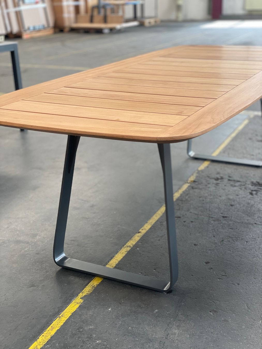 Tische: Gartentisch Teak 240x100cm #578 D – Neu (gemäss Beschreibung) aus Willisau von Arredodesign 1