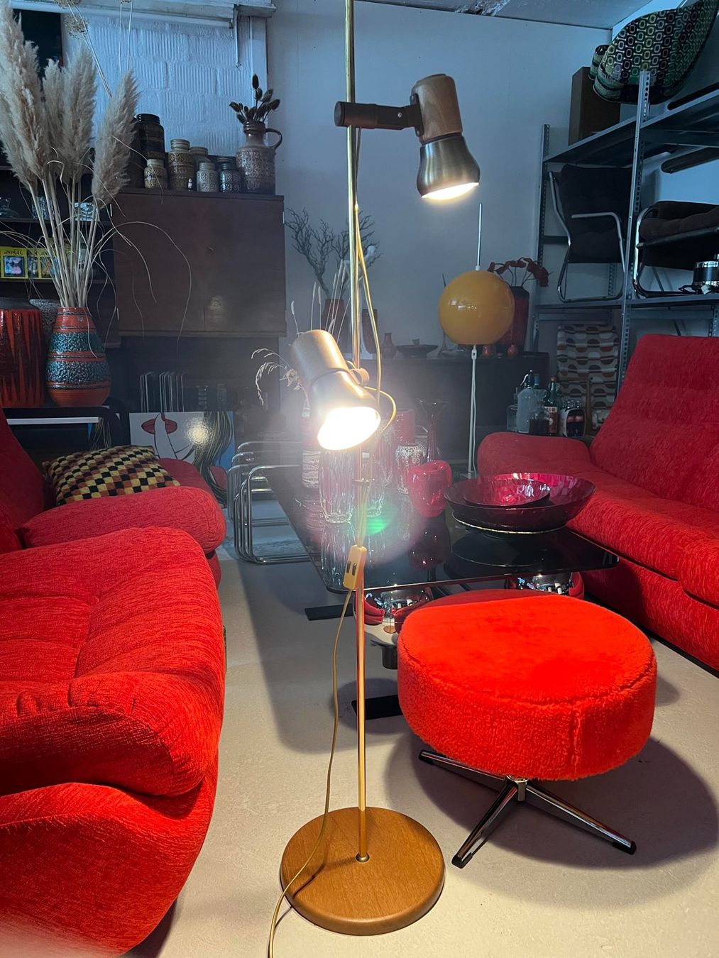 Lampade: Vintage Stehlampe I 80er Jahre – Usato da Walzenhausen venduto da stilvollwohnen 8