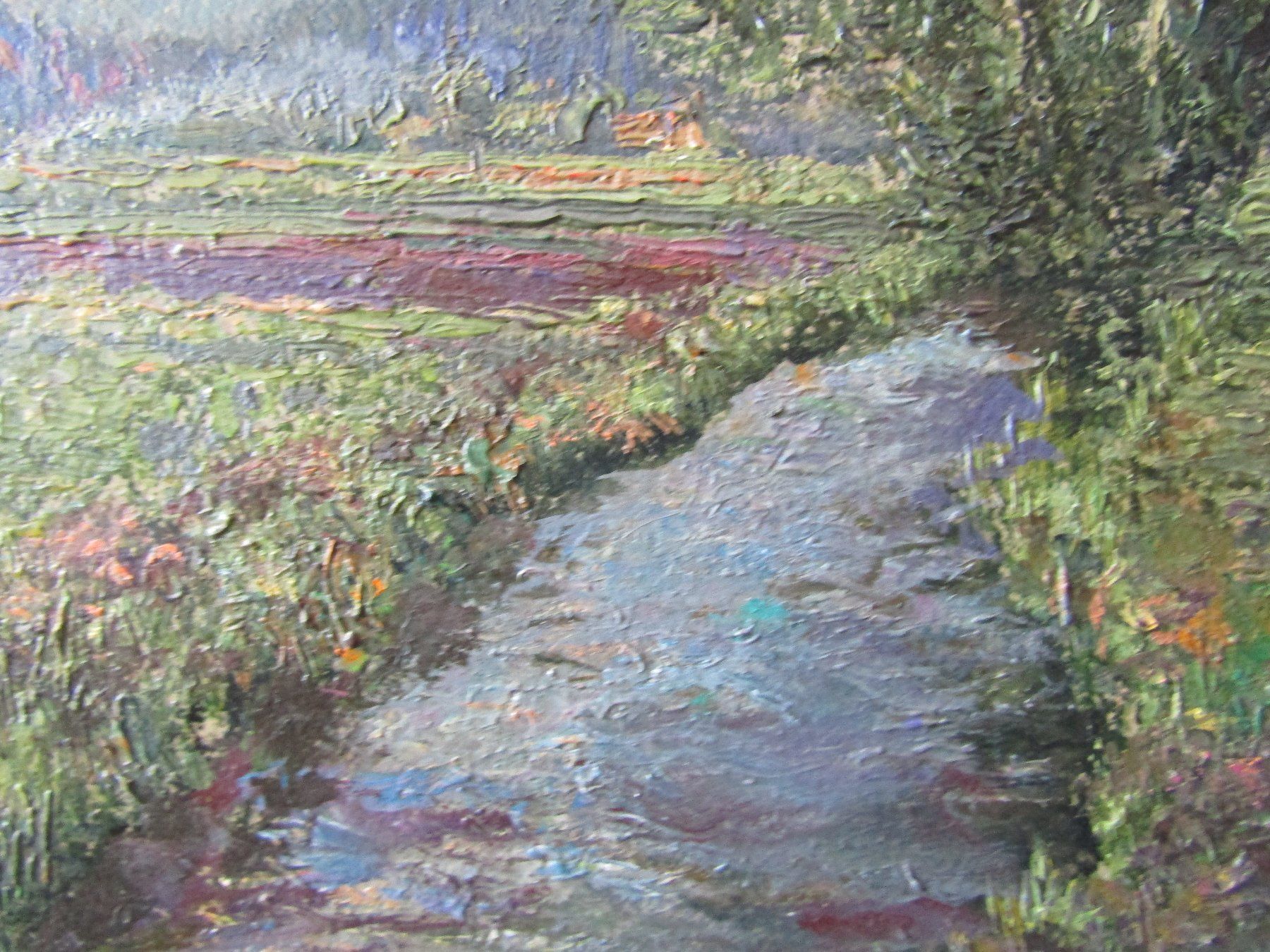 Dipinti: Landschaft  1946 - G. Lüscher – Usato da Herzogenbuchsee venduto da Winigo 2