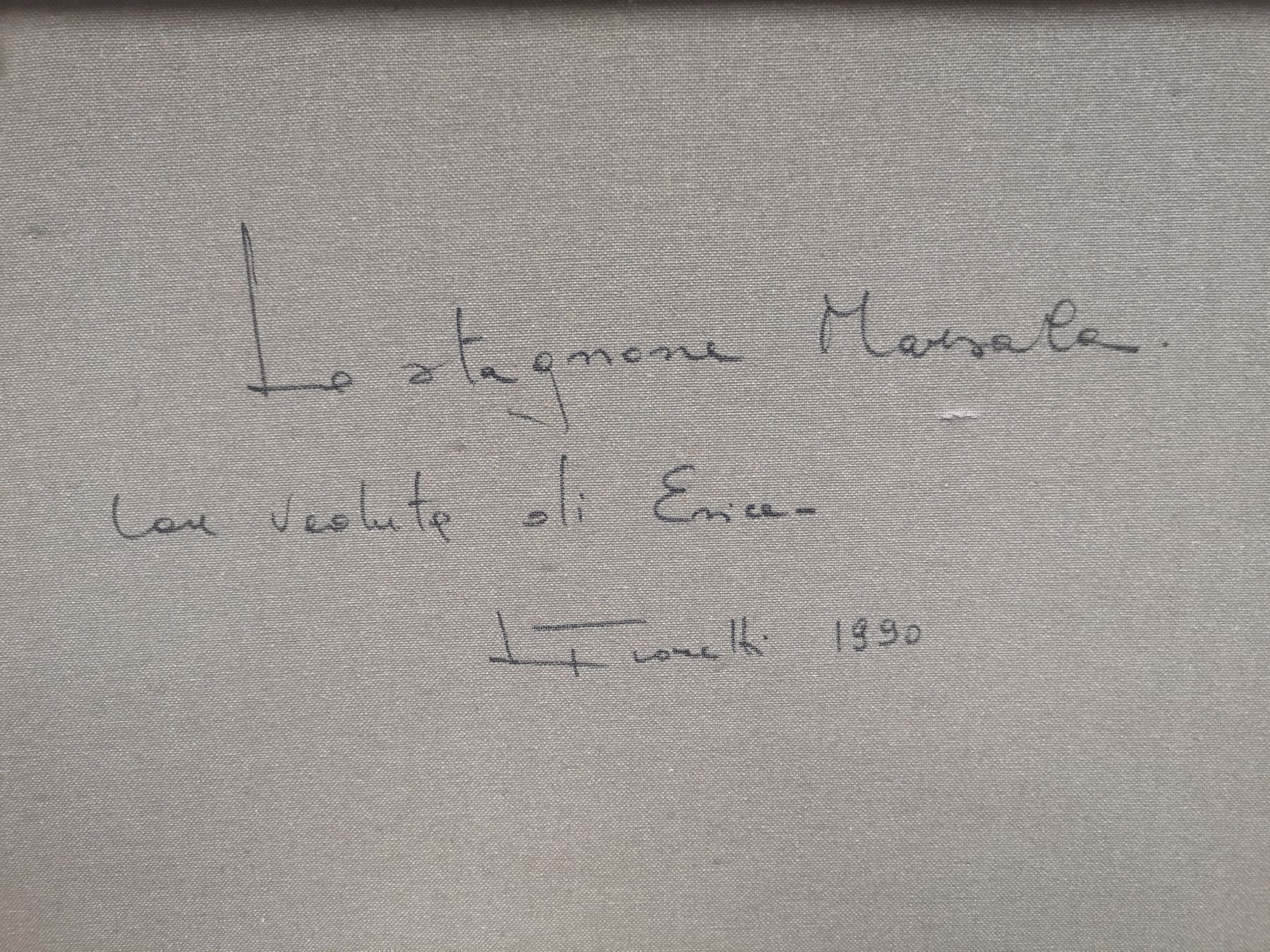 Gemälde: GRANDE HUILE SUR TOILE SIGNÉE – Gebraucht aus Genève von Qanil77 7